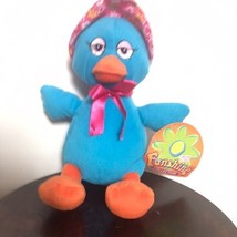 Funshine Easter Blue Duck Chick Plush Stuffed Animal Soft Toy Stuffie Plushie - £22.39 GBP