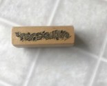 Psx 1988 C-359 Ribbon And Bow Trim  Wooden Rubber Stamp - £7.00 GBP
