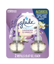 Glade PlugIns Scented Oil Refills, Lavender and Vanilla, Pack of 2 Refills - £8.93 GBP