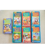 Lot of (7) Winnie the Pooh VHS Tapes - Playtime, Learning, Friendship, S... - £15.71 GBP