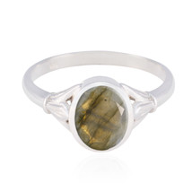 Labradorite Bague en Argent Massif 925 Bijoux Authentiques Pour Cadeau Fête... - £12.10 GBP