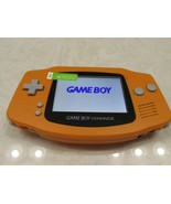 Refurbished Nintendo Gameboy Game Boy Advance Orange Upgraded Backlit LCD - $3,357.15 MXN