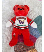 Nokia 2001 Sugar Bowl winner-Miami Hurricanes-Bean Plush Bear-8&quot;-Team Bears - $183.56 MXN