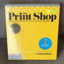 Print Shop Apple II Printing Software by Broderbund NEW Sealed Shrinkwra... - £39.07 GBP