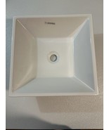 Kingston Brass EV4256 Artisan Square Ceramic Vitreous China White Vessel... - $176.54