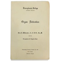 Transylvania University Lexington Kentucky 1947 Organ Dedication Choir M... - $12.92 CAD
