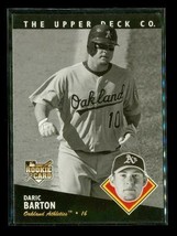 2008 Upper Deck Rookie Baseball Trading Card #174 Daric Barton Oakland Athletics - £6.57 GBP