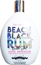 Tan Asz U BEACH BLACK RUM Double Shot 400X Tanning Bed Lotion - 13.5oz - $24.70