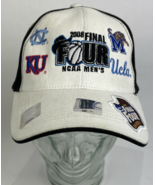 NCAA 2008 Final Four Basketball Hat - UNC Kansas Memphis UCLA -ADJUST- N... - $35.30 CAD