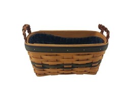 1997 Longaberger Collectors Club Renewal Basket with Liner &amp; Protector - £15.78 GBP
