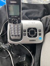 Uniden (AMWUC518) Black &amp; Silver Single Line Cordless Phone (DECT1560) S... - $6.80