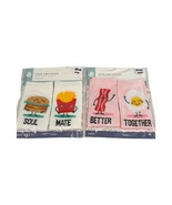 Tear And Share Ladies Socks Best Friends Gift 4 Total Pair - $11.52 CAD