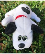 Vintage TONKA Pound Puppy Plush Toy Collector White Black Spotted Dog - £13.61 GBP