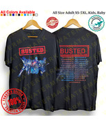 BUSTED 20TH ANNIVERSARY &amp; GREATEST HITS TOUR 2023 T-shirt All Size Adult... - $32.54 CAD+