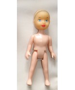 Fashion doll bald blue eyes red pink lips Kelly friend vintage alien loo... - £5.49 GBP