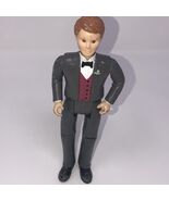 Fisher Price Loving Family Dollhouse 1999 Wedding Party Man GROOM - $10.15