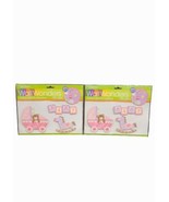 Wall Wonders Craft Decor 3D Baby Room Nursery Puffy Appliques Set of 2 - $13.46 CAD