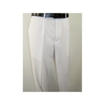 Mens INSERCH 2pc Walking Leisure Suit Shirt Pants Set Short Sleeves 9356 White image 3