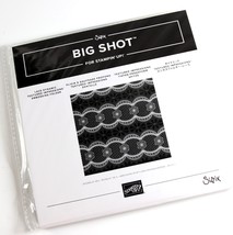 BRAND NEW - Stampin&#39; Up Big Shot LACE DYNAMIC Textured Embossing Folder ... - £13.43 GBP