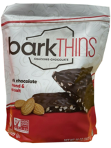  Bark Thins Snacking Dark Chocolate Almond With Sea Salt 20 Oz  - £14.91 GBP