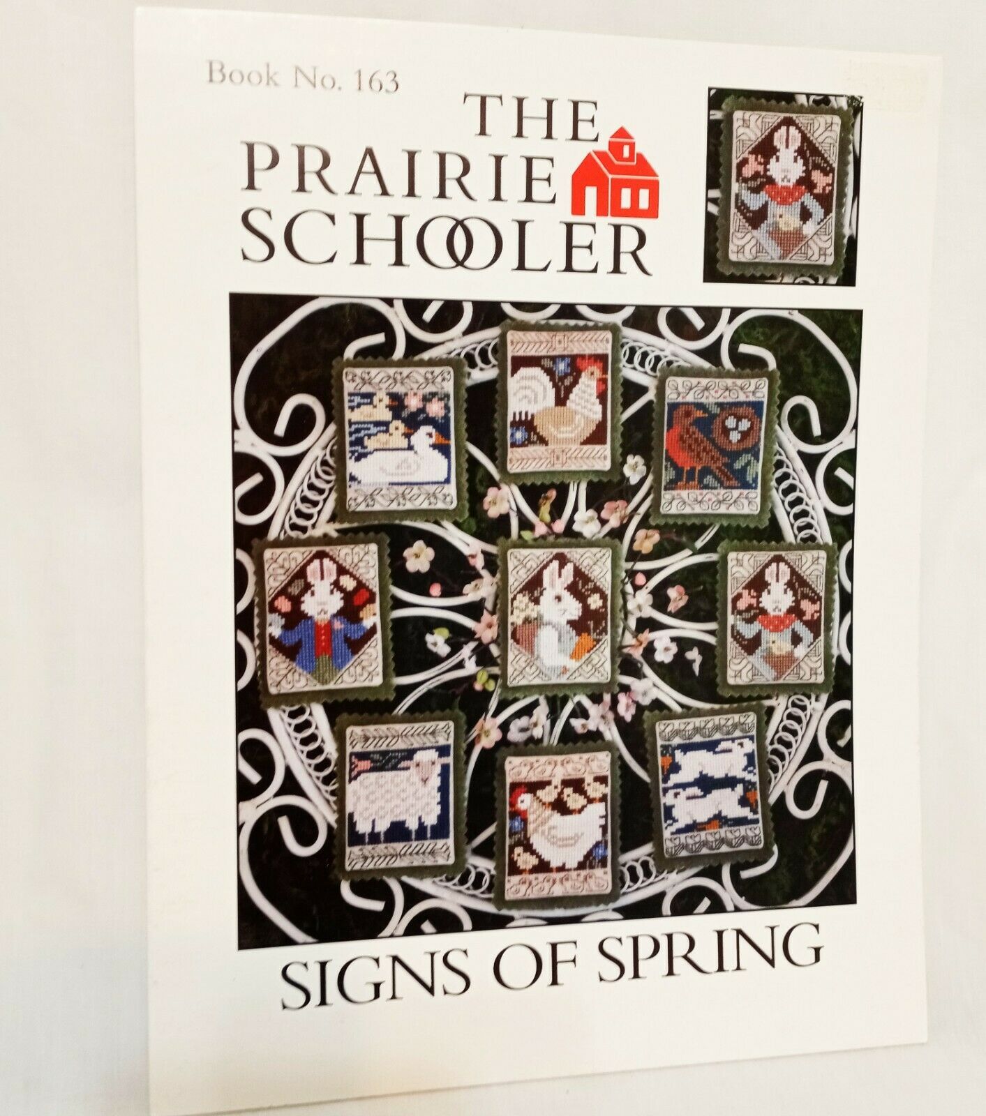 Signs of Spring Ornaments Cross Stitch Leaflet The Prairie Schooler 163  2010  - $21.75