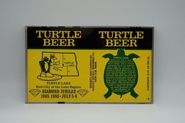 Turtle Beer Turtle Lake North Dakota Unrolled 12oz Beer Can Flat Sheet M... - £19.10 GBP