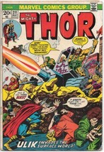 The Mighty Thor Comic Book #211 Marvel Comics 1973 VERY GOOD - £3.20 GBP