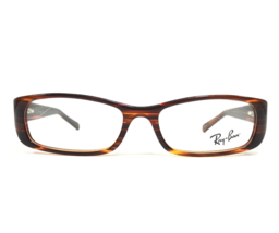 Ray-Ban Eyeglasses Frames RB5063 2193 Clear Dark Brown Striped Horn 50-16-130 - £45.38 GBP