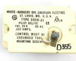 White Rodgers 5059-21 Pilot Relite Control 25V used #D355 - $64.52