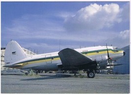 Postcard Airplane Oasis Curtiss C-46 Manila 6/84 - £3.89 GBP