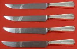 Etruscan by Gorham Sterling Silver Steak Knife Set 4pc Large Texas Sized Custom - £228.70 GBP