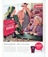 Coca-Cola, Large 1948 Magazine Ad, Art by Haddon Sundblom - $8.00