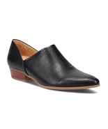 Naturalizer Womens 8 W Black Faux Leather Slip On Loafers NIB HE9 - €41,87 EUR