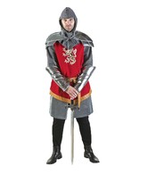 Men&#39;s Medieval Knight Theater Costume, Large - £341.03 GBP+