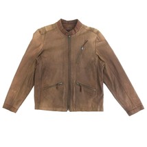 69426 Whet Blu, Vintage, Men&#39;s  Hip (Short) Zip up, Genuine Leather Loose Bomber - $149.00