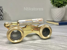Vintage Brass Opera Glasses with Mother of Pearl Handle – Vintage Binocu... - €33,17 EUR