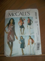 MCCALLS 6519 TOP DRESS,SKIRT PANTS 14-22 - $5.00