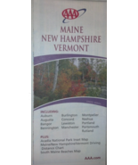 AAA - Maine New Hampshire Vermont map 2000 - $7.95