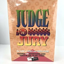 Judge N Jury Board Game Audio Trials on Cassette 1995 Winning Moves New ... - $44.99
