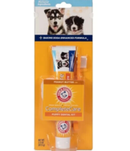 Arm &amp; Hammer Complete Care Puppy Dental Kit Peanut Butter Flavor Baking ... - $12.97