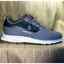 FootJoy Superlites XP Mens Gray Waterproof Spikeless Golf Shoes Size 9M - £39.44 GBP