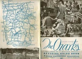 The OZARKS Official Guide Book 1936 Land of a Million Smiles  - £58.36 GBP