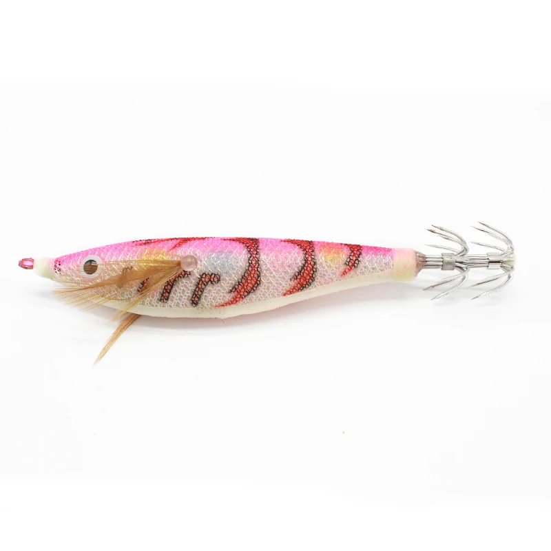 Gorgons 10cm/10g Squid Jig Fishing Lure Artificial Shrimp Bait Luminous Japanese - £46.98 GBP