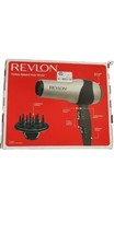 REVLON Turbo-Speed Hair Dryer - 1875 watts - Ceramic Technology - Diffuser  - £11.04 GBP