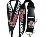 Universal Coors light Lanyard Keychain ID Badge Holder  - £6.24 GBP