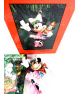 Enesco Christmas Ornaments Minnie Mouse Nutcracker Sweetheart - £11.60 GBP