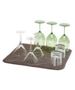 InterDesign iDry Kitchen Mat, 18 x 16 - Large, Mocha/Ivory - €19,97 EUR