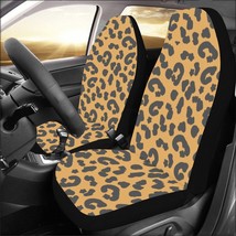 Leopard Pattern Car Seat Covers (Set of 2) - £38.54 GBP