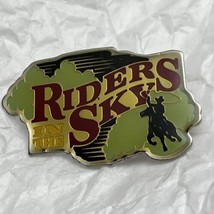 Riders In The Sky Cowboy Enamel Lapel Hat Pin Pinback - £4.73 GBP