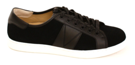 Vionic Jerome Black Suede Lace Up Cupsole Sneakers Men&#39;s 8 - $98.99